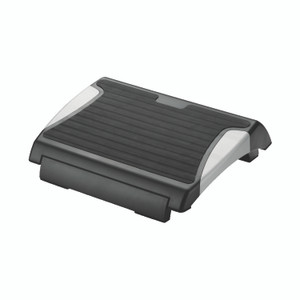 Q-Connect Anti-Slip Footrest BLK/SLV