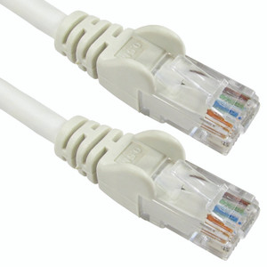 5 Star RJ45 Cable Lsoh White 5M