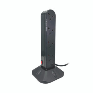 Connekt Gear 8WAY Surge Prtd Socket
