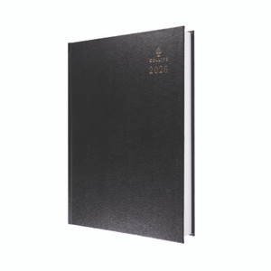 Collins A4 Desk Diary 2PPD BLK 2026