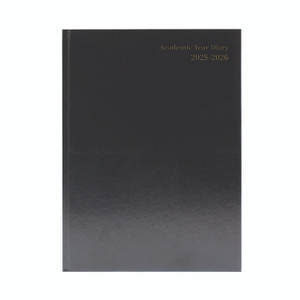 Acad Diary Wtv A5 Black 2025-2026