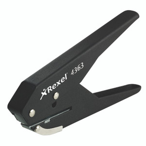 Rexel S120 Single Plier Punch BLK