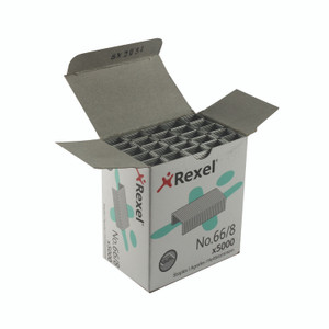 Rexel NO66 Staples Metal 8MM PK5000