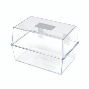 5 Star Card Index Box 5X3IN Crystal