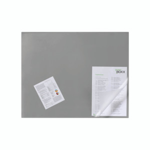 Durable Desk Mat 650X520MM Clr/GRY