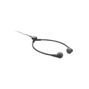 CW Office Philips Std Headset Black ACC0233, black over-the-head headset with foam-padded ear cushions and flexible microphone