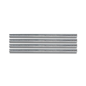 CW Office Q-Connect Letter Tray Risers Set 4, set of 4 metal riser bars used to elevate letter trays for better organization.