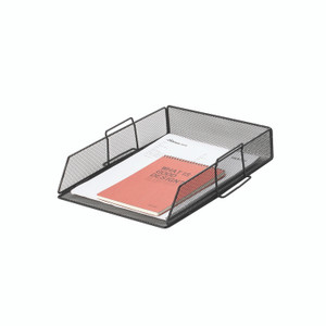 Q-Connect Stackable Letter Tray BLK