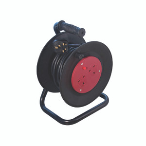 Ced HD 2-WAY 10 Amp Ext Reel 25M BLK