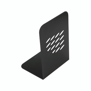 Q-Connect Metal Bookends L-Shape PK2