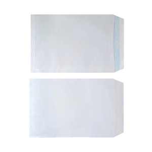 CW Office C4 Envelopes Ss 90GSM White PK250, white C4 size envelopes for professional mailing, pack of 250.