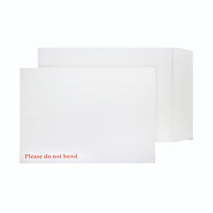 Q-Connect Board-Back Env C4 WHT Ps