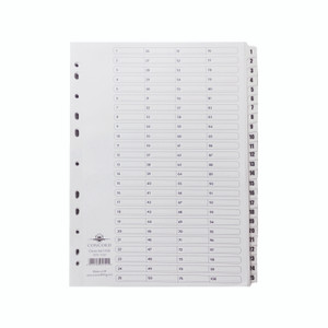Concord Classic Index 1-100 A4 WHT