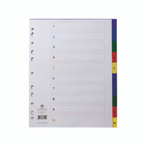 Concord Index 1-10 A4 Ew PP Mcol