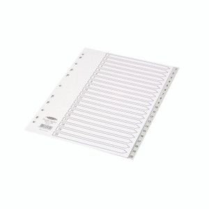 Concord PVC Index A4 1 To 20 GREY