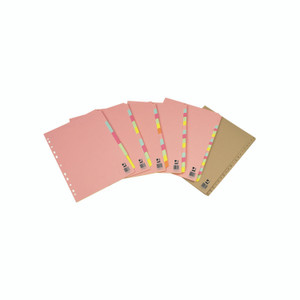 Q-Connect Subject Divider A4 12 Part