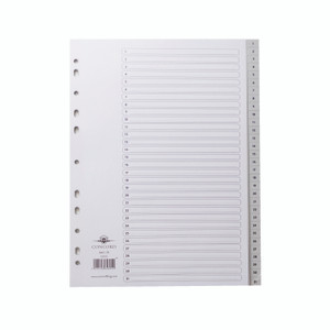 Concord PVC Index A4 1 To 31 GREY