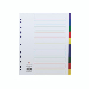 Concord 10 Pt Extra Wide Divider PP