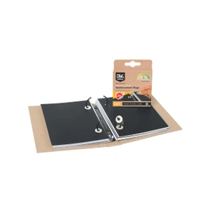 CW Office Paper R/Force S/Adhesive Ring PK1000, self-adhesive reinforcement rings for binding papers in a binder.