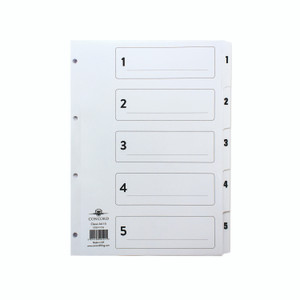 Concord Classic Indexes 1-5 CS5
