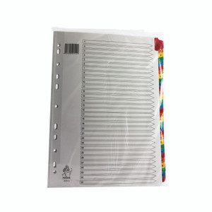 A4 Mylar 1-31 Assorted Index