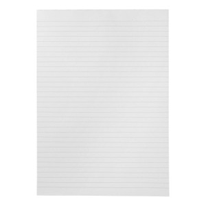 CW Office RCYC Memo Pad Rld 160PG A4 WHT PK10, white lined memo pad with 160 pages in A4 size.