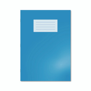 Oxford Exr Book 10MM Sq L/Blue PK50