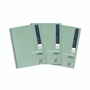 Cambridge Jotter Notebk A4 200P PK3