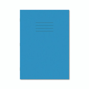 Exr Book 10MM Sq 80PG A4 L/BLU PK50