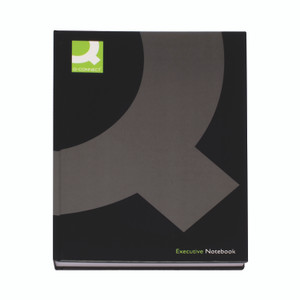 Qconnect Casebound A4 Hb Black PK3