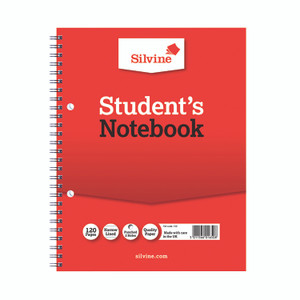 Silvine Small Students Notebook PK12