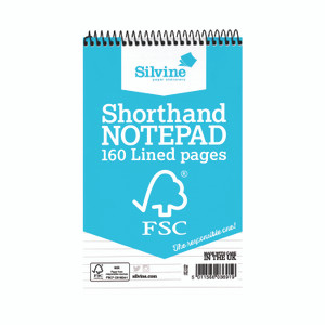 Silvine Shorthand Notepad 160P P10