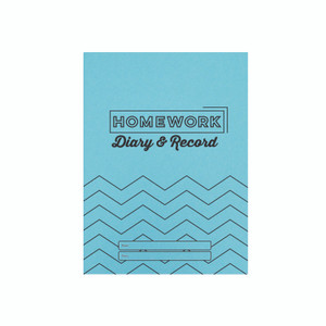 Silvine Homework Diary Recrd Bl PK20