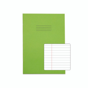 Rhino Exbook 64P F8M Ltgreen A4 PK50