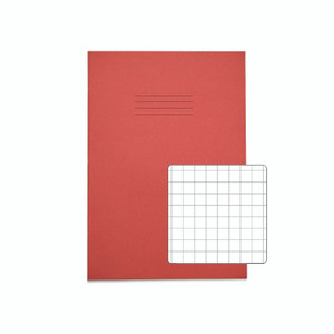 Rhino Exbook 64P S10 A4 Red PK50