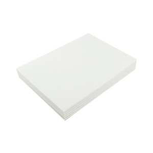 CW Office Q-Connect Memo Pad A4 80 Plain PK10, stack of white A4 plain memo pads for office and school use