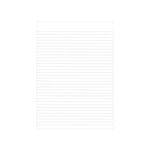 CW Office Graffico By 5 Star Memo Pad A4 PK10, image of a white A4 notepad with lined pages for office or personal use.