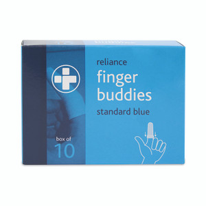 Finger Buddies Standard Blue PK10