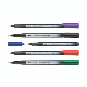 Pentel S40 Pointliners Assorted PK6