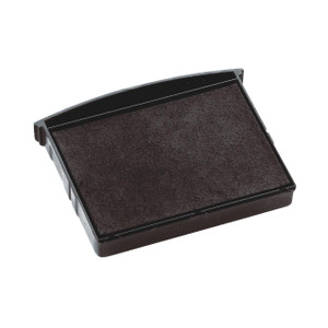 CW Office Colop E/4430 Black Ink Pads PK2, black ink pad for rubber stamps with a rectangular shape and textured surface.