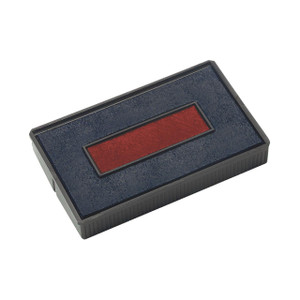 CW Office Colop E/200/2 Rep Pads Blue/Red PK2, blue and red ink pads for stamp impressions.