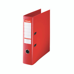 Esselte 75MM Lever Arch A4 Red PK10