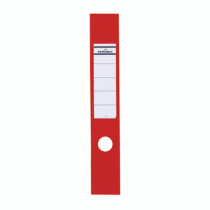Durable Ordofix Spine Label Red PK10