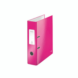 Leitz Wow Lach A4 80MM Mtl Pnk PK10