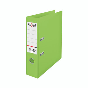 Rexel Choices 75MM Lever Arch A4 GRN