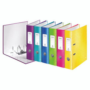 Leitz Wow Lach A4 80MM AST PK10
