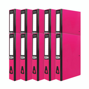 Pukka Brights Box File FC Pink PK10
