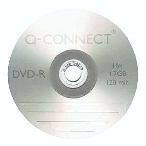 Q-Connect DVD-R 4.7GB Cake Box PK25