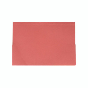 CW Office Guildhall Dbl Pkt Wallet Red PK25, a double pocket red wallet for professional use.