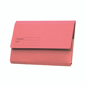 Guildhall Doc Wlt Foolscap Pink PK50